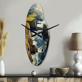 Ireland Dingle Peninsula Clif II - Asymmetric Metal Wall Clock