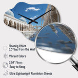 Islam Art Masjid Al-Aqsa - Asymmetric Metal Wall Clock