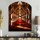 Islam Art The Inner II - Asymmetric Metal Wall Clock