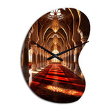 Islam Art The Inner II - Asymmetric Metal Wall Clock