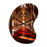 Islam Art The Inner II - Asymmetric Metal Wall Clock