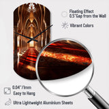 Islam Art The Inner II - Asymmetric Metal Wall Clock