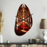 Islam Art The Inner II - Asymmetric Metal Wall Clock