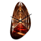 Islam Art The Inner II - Asymmetric Metal Wall Clock