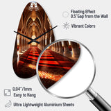 Islam Art The Inner II - Asymmetric Metal Wall Clock