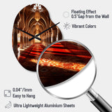 Islam Art The Inner II - Asymmetric Metal Wall Clock