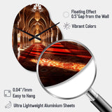 Islam Art The Inner II - Asymmetric Metal Wall Clock