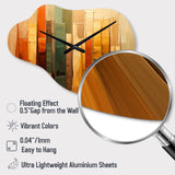 Islam Art The Pillars II - Asymmetric Metal Wall Clock