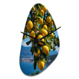 Italy Sorrento Serenade II - Asymmetric Metal Wall Clock
