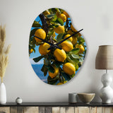 Italy Sorrento Serenade II - Asymmetric Metal Wall Clock