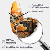 Bold Landscape Canyon Desert VI - Asymmetric Metal Wall Clock