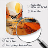 Bold Landscape Canyon Desert VII - Asymmetric Metal Wall Clock