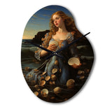 Masterpiece The Birth Of Venus I - Asymmetric Metal Wall Clock