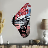 Pittsburgh Beautiful Cityscape - Asymmetric Metal Wall Clock