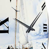 Seascapes Capture The Vastness I - Landscapes Metal Wall Clock