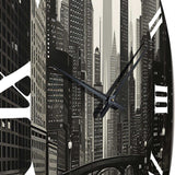 Skyscrapers Urban Elegance III - Architecture Metal Wall Clock