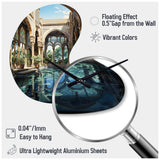 Spain Moorish Architecture In Andalusian II - Asymmetric Metal Wall Clock