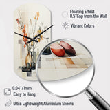 Still Life Arrange I - Asymmetric Metal Wall Clock