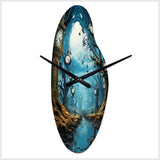 Surrealism Melting Clocks Surreal - Asymmetric Metal Wall Clock