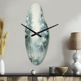 Pine Tree Enchanted Forest I - Asymmetric Metal Wall Clock