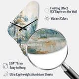 Pine Tree Enchanted Forest II - Asymmetric Metal Wall Clock