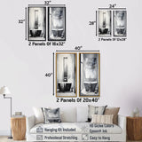 Traditional Wall Art Canvas Set - Italian Wine Savory Journey - 2 Pieces