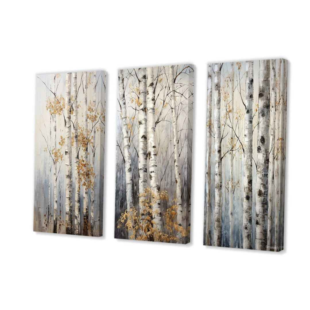 Silver Tree Birchs Breath - Multi-Panels