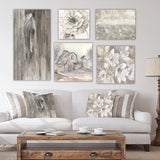 Traditional Wall Art Set - Farmhouse Collection - 5 Pieces