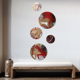 Music Jazz Metal Wall Art Set - Afternoon Jazz IV - 5 Pieces