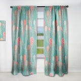 Jellyfish Pattern - Nautical & Coastal Curtain - 1 Panel