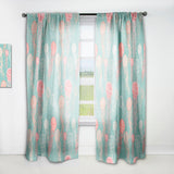Jellyfish Pattern - Nautical & Coastal Curtain - 1 Panel