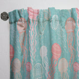 Jellyfish Pattern - Nautical & Coastal Curtain - 1 Panel
