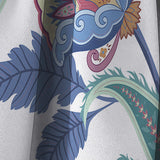 Fantasy Flowers Paisley Pattern' Traditional Curtain 1 Panel