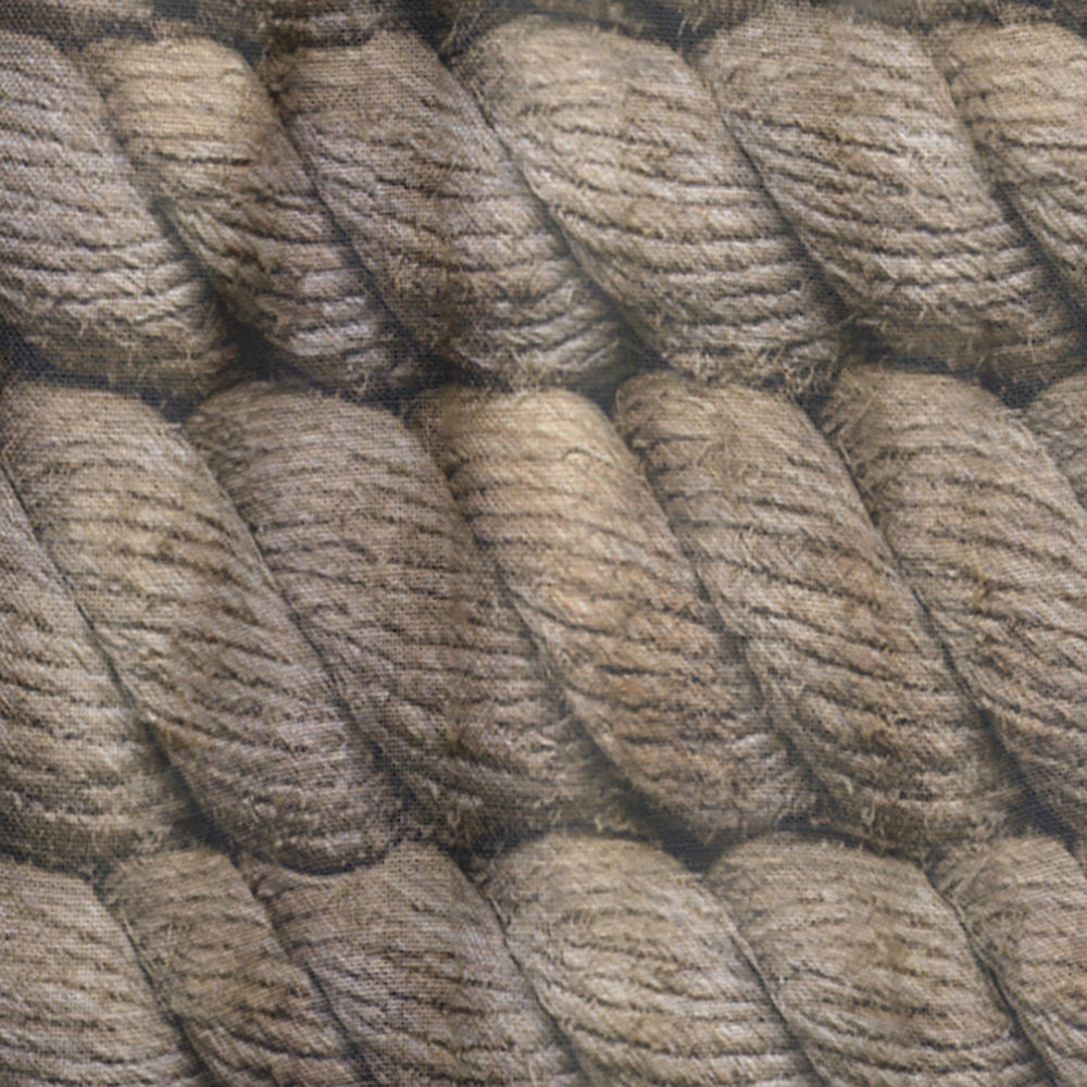 Hemp Rope - Farmhouse Curtain - 1 Panel