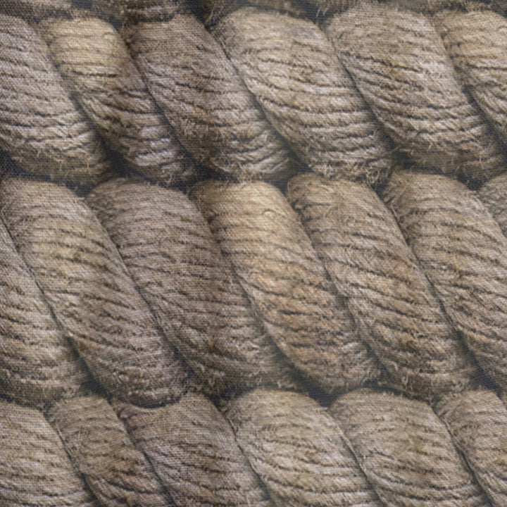 Hemp Rope - Farmhouse Curtain - 1 Panel
