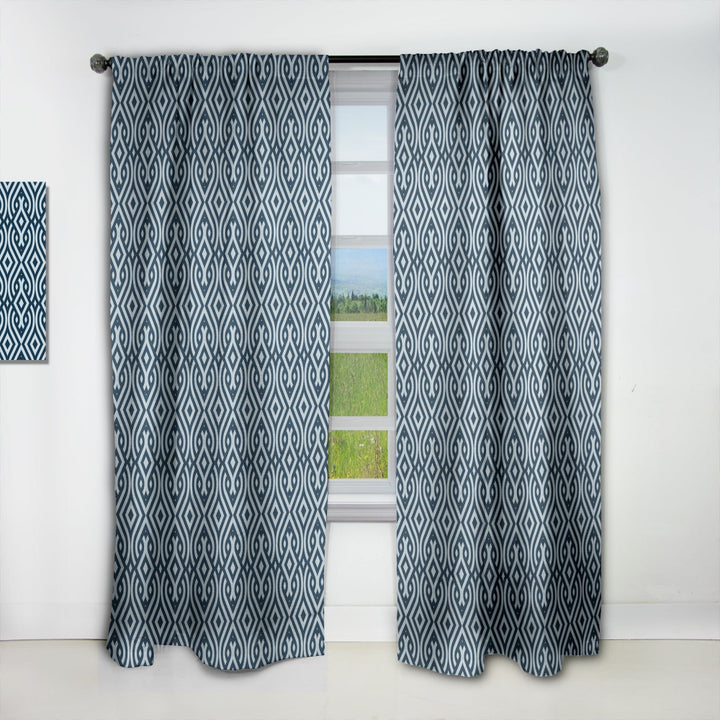 Vintage Pattern - Scandinavian Curtain - 1 Panel