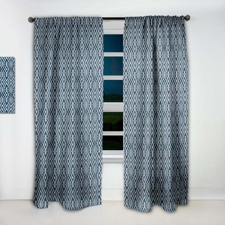 Vintage Pattern - Scandinavian Curtain - 1 Panel