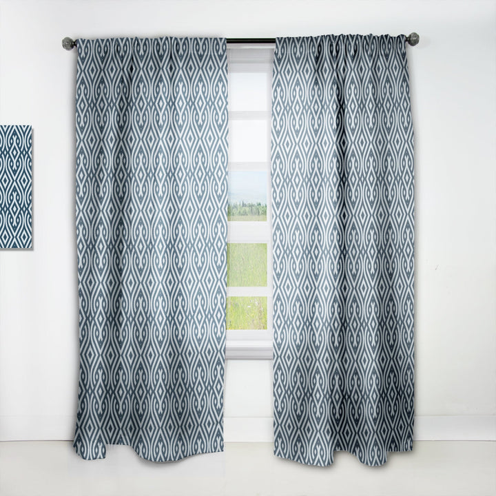 Vintage Pattern - Scandinavian Curtain - 1 Panel