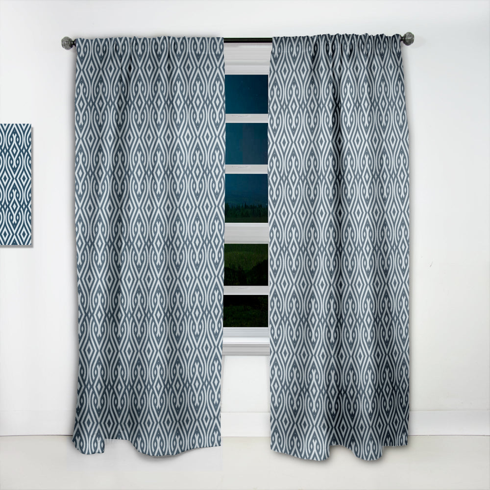 Vintage Pattern - Scandinavian Curtain - 1 Panel