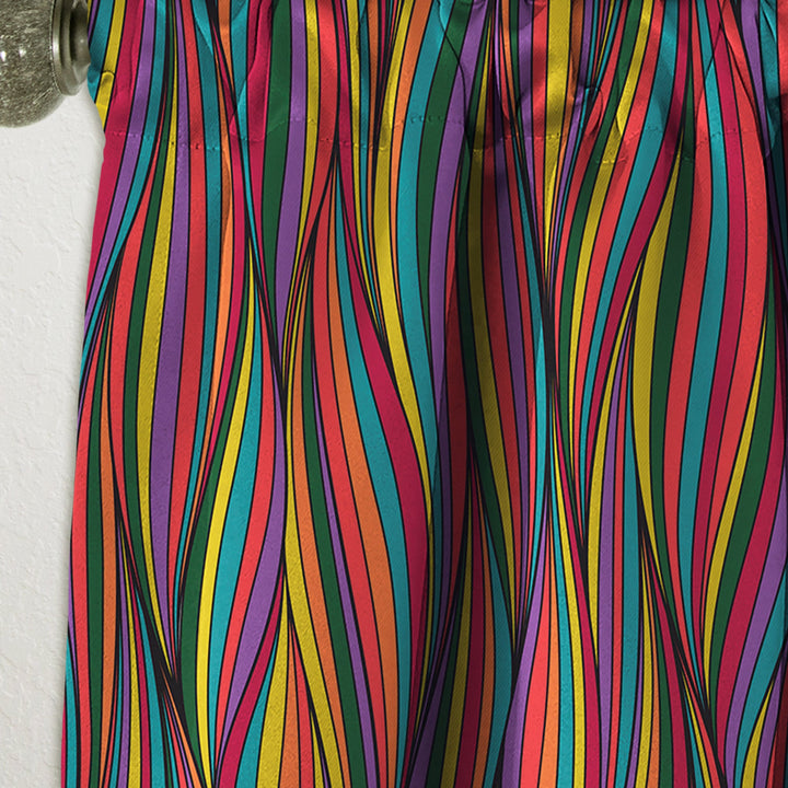 Gorgeous Wave - Bohemian &amp; Eclectic Curtain - 1 Panel