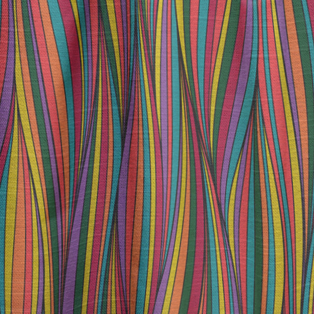 Gorgeous Wave - Bohemian &amp; Eclectic Curtain - 1 Panel