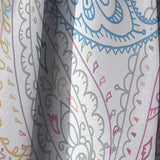Indian Paisley Pattern - Bohemian & Eclectic Curtain - 1 Panel