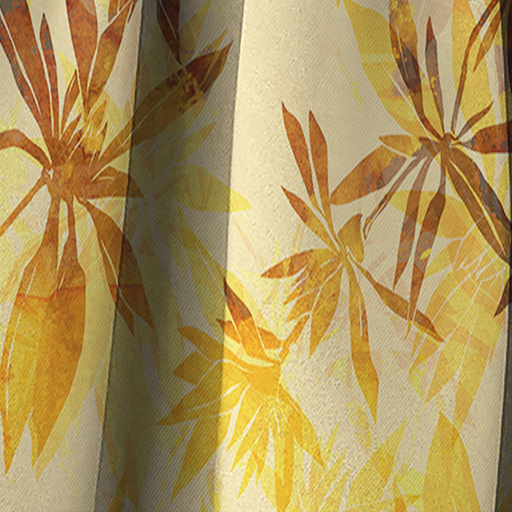 Imprints Abstract Herb Mix Pattern - Tropical Curtain - 1 Panel