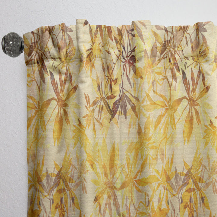 Imprints Abstract Herb Mix Pattern - Tropical Curtain - 1 Panel