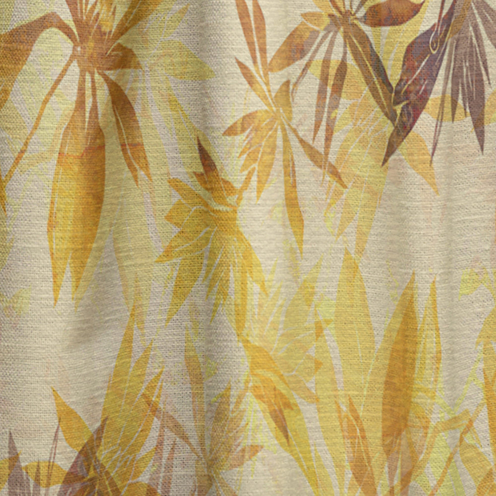 Imprints Abstract Herb Mix Pattern - Tropical Curtain - 1 Panel