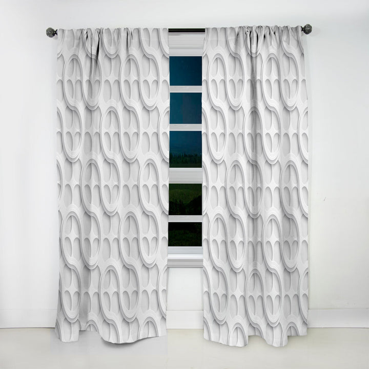 Lattice - Scandinavian Curtain - 1 Panel