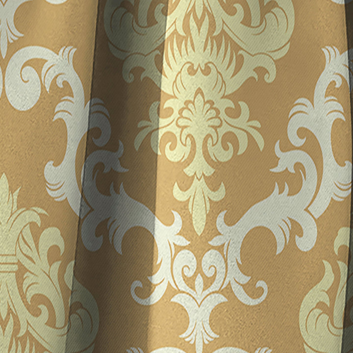 Floral Pattern - Modern &amp; Contemporary Curtain - 1 Panel