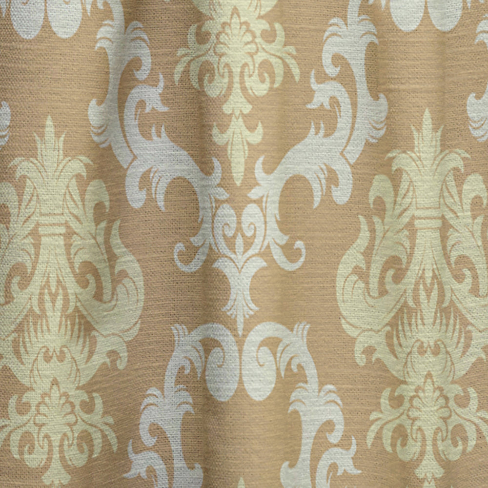 Floral Pattern - Modern &amp; Contemporary Curtain - 1 Panel