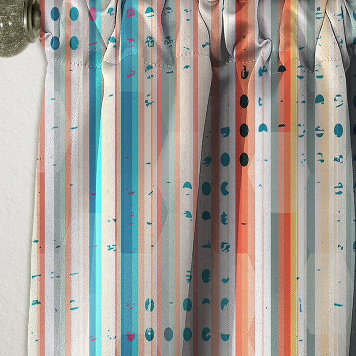 Grunge Line - Modern &amp; Contemporary Curtain - 1 Panel