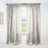 Grunge Line - Modern & Contemporary Curtain - 1 Panel
